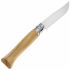 Нож Opinel №9, нержавеющая сталь, рукоять бук