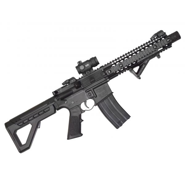 Пневматическая винтовка Crosman DPMS SBR Full Auto (M16, 3 Дж, коллиматор)